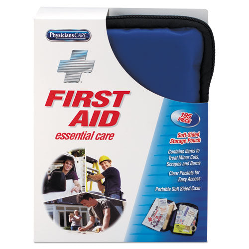 Soft-sided First Aid Kit For Up To 25 People, 195 Pieces-kit