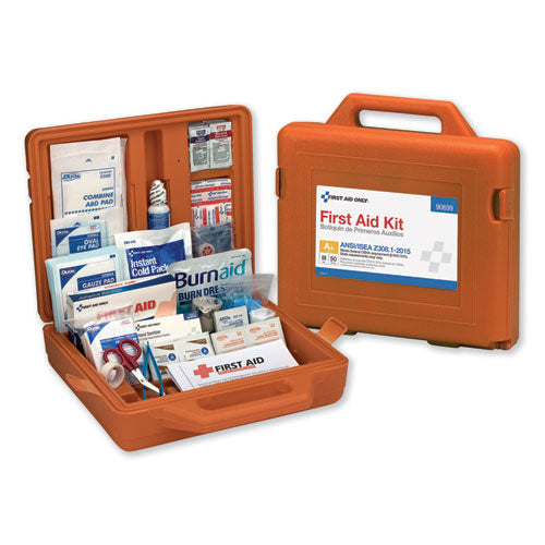 Ansi Class A+ First Aid Kit For 50 People, Weatherproof, 215 Pieces