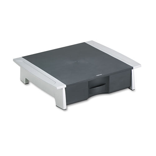Office Suites™ Printer-machine Stand, 21 1-4 X 18 1-16 X 5 1-4, Black-silver