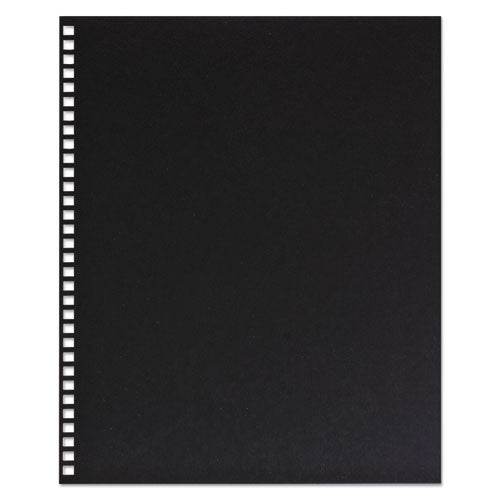 Proclick Pre-punched Presentation Covers, 11 X 8 1-2, Black, 25-pack