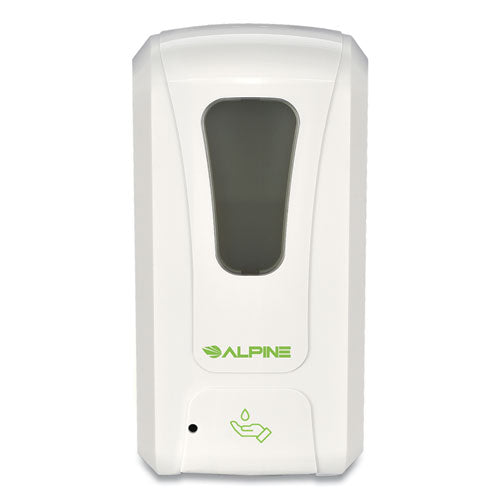 Automatic Hands-free Liquid Hand Sanitizer-soap Dispenser, 1,200 Ml, 6 X 4.48 X 11.1, White