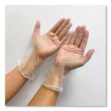 Load image into Gallery viewer, Single Use Vinyl Glove, Clear, Large, 100-box, 10 Boxes-carton
