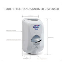 Load image into Gallery viewer, Tfx Touch Free Dispenser, 1,200 Ml, 6.5 X 4.5 X 10.58, Dove Gray
