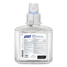 Load image into Gallery viewer, Healthcare Advanced Foam Hand Sanitizer, 1200 Ml, Clean Scent, For Es6 Dispensers, 2-carton
