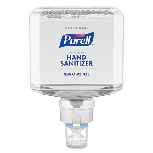 Healthcare Advanced Gentle-free Foam Hand Sanitizer, 1,200 Ml Refill, For Es8 Dispensers, 2-carton
