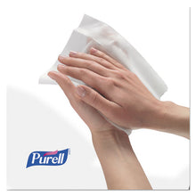 Load image into Gallery viewer, Premoistened Hand Sanitizing Wipes, Cloth, 5 3-4&quot; X 7&quot;, 100-canister
