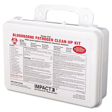Load image into Gallery viewer, Bloodborne Pathogen Cleanup Kit, Osha Compliant, Plastic Case
