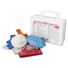 Load image into Gallery viewer, Bloodborne Pathogen Cleanup Kit, Osha Compliant, Plastic Case
