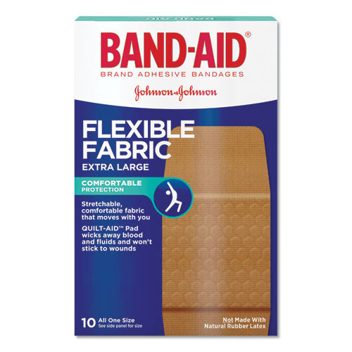 Flexible Fabric Extra Large Adhesive Bandages, 1.25