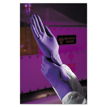Load image into Gallery viewer, Purple Nitrile Exam Gloves, 242 Mm Length, X-large, Purple, 90-box
