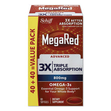 Load image into Gallery viewer, Advanced Triple Absorption Omega-3 Softgel, 80 Count
