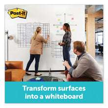 Load image into Gallery viewer, Dry Erase Surface With Adhesive Backing, 72&quot; X 48&quot;, White
