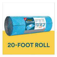 Load image into Gallery viewer, Flex And Seal Shipping Roll, 15&quot; X 20 Ft, Blue-gray
