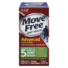 Load image into Gallery viewer, Move Free Advanced Plus Msm Joint Health Tablet, 120 Count
