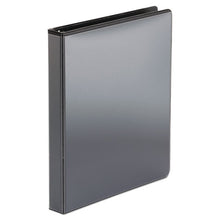 Load image into Gallery viewer, Economy Round Ring View Binder, 3 Rings, 1&quot; Capacity, 11 X 8.5, Black
