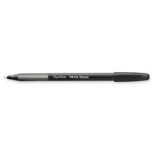 Load image into Gallery viewer, Inkjoy 100 Ballpoint Pen-stylus, Stick, Medium 1 Mm, Black Ink, Black Barrel, Dozen
