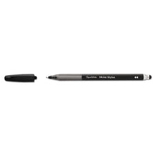 Load image into Gallery viewer, Inkjoy 100 Ballpoint Pen-stylus, Stick, Medium 1 Mm, Black Ink, Black Barrel, Dozen
