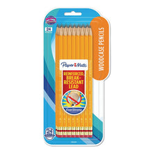 Load image into Gallery viewer, Everstrong #2 Pencils, Hb (#2), Black Lead, Yellow Barrel, 24-pack
