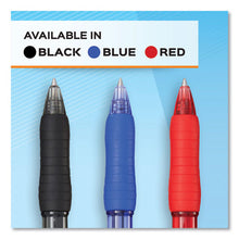 Load image into Gallery viewer, Profile Gel Pen, Retractable, Medium 0.7 Mm, Blue Ink, Translucent Blue Barrel, 36-pack
