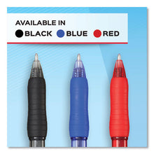 Load image into Gallery viewer, Profile Ballpoint Pen, Retractable, Bold 1 Mm, Red Ink, Translucent Red Barrel, Dozen
