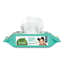 Load image into Gallery viewer, Free And Clear Baby Wipes, Unscented, White, 64-pack, 12 Packs-carton
