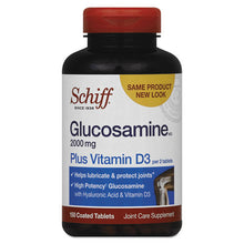 Load image into Gallery viewer, Glucosamine 2000 Mg Plus Vitamin D3 Coated Tablet, 150 Count
